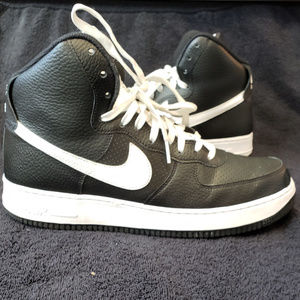 Nike Air Force 1 High 07s in Black & White
